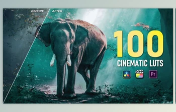 Download 100 <span class='badge badge-warning'>Cinematic</span> LUTs Color Grading (Videohive 35390122) - PR Project