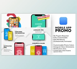 Download Mobile App Promo (Videohive 30633792) - AE Project