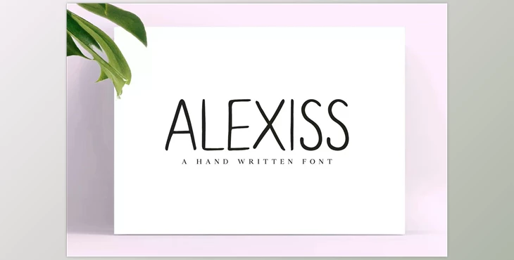 Download Alexiss Sans Serif Font