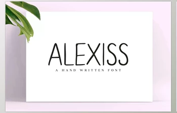 Download Alexiss Sans <span class='badge badge-warning'>Serif</span> <span class='badge badge-warning'>Font</span>