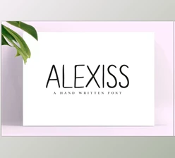 Download Alexiss Sans Serif Font