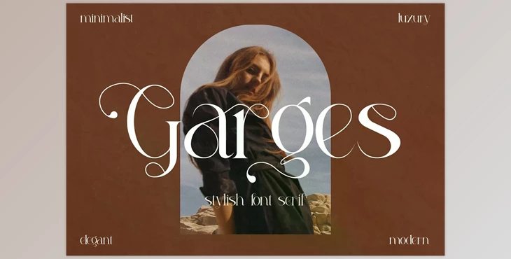Download Garges Modern and Unique Serif Font Creativemarket 6800791