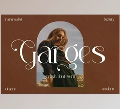 Download Garges Modern and Unique Serif Font Creativemarket 6800791