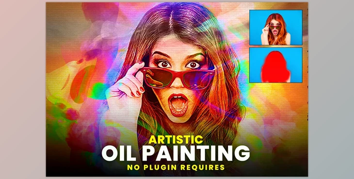 Download Artistic Color Oil Painting CreativeMarket - 6242451