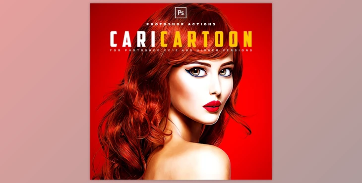 Download Caricartoon – Photoshop Actions GraphicRiver - 34488088