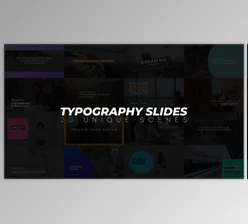 Download Typography Slides (Videohive 35818341) - AE Project