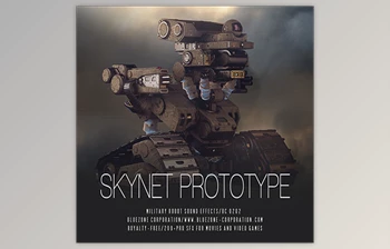 Download Bluezone Corporation – SKYNET PROTOTYPE – MILITARY <span class='badge badge-warning'>ROBOT</span> SOUND EFFECTS