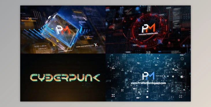 Download Cyberpunk Intros (Videohive 35831204) - AE Project