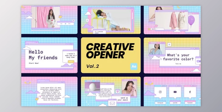 Download Creative Opener Vol 03 (Videohive 35876637) - AE Project