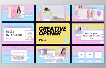 Download <span class='badge badge-warning'>Creative</span> Opener Vol 03 (Videohive 35876637) - AE Project