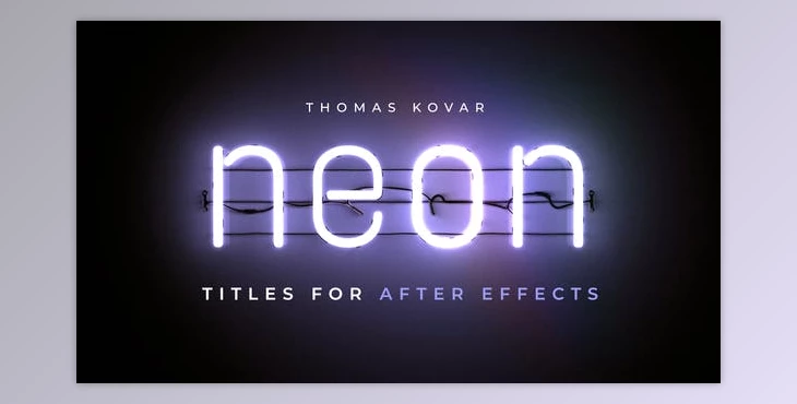 Download Neon Titles for After Effects (Videohive 35766258) - AE Project