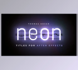 Download Neon Titles for After Effects (Videohive 35766258) - AE Project
