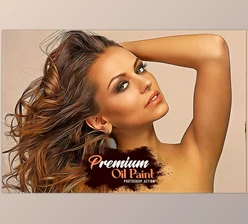 Download Premium Oil Paint Photoshop Action CreativeMarket - 6627873