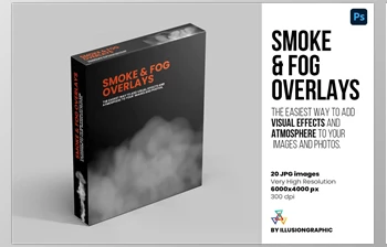 Download Smoke & Fog Overlays – 20 <span class='badge badge-warning'>JPG</span> CreativeMarket - 6324671