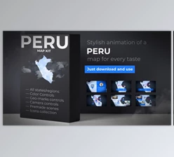 Download Peru Map – Republic of Peru Map Kit (Videohive 35447604) - AE Project
