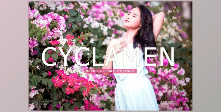 Download Cyclamen Pro Lightroom Presets CreativeMarket - 6923256