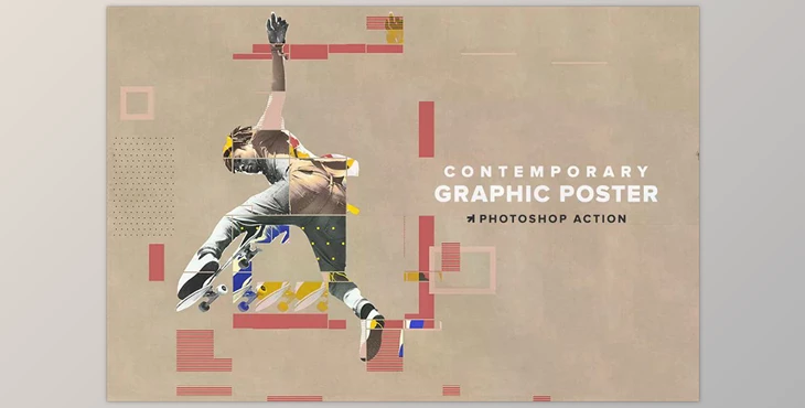 Download Contemporary Graphic Poster Action CreativeMarket - 6353571