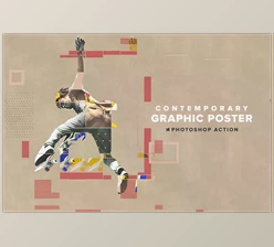 Download Contemporary Graphic Poster Action CreativeMarket - 6353571
