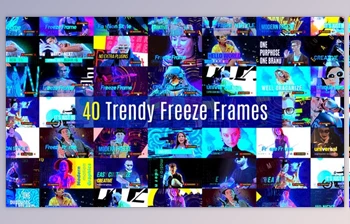 Download Trendy Freeze <span class='badge badge-warning'>Frame</span> (<span class='badge badge-warning'>VideoHive</span> 34889437) - AE Project