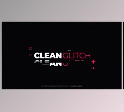 Download Titles // Clean Glitch (VideoHive 35811382) - AE Project
