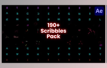 Download Scribble & <span class='badge badge-warning'>Alphabet</span> Pack (Videohive 35853459) - AE Project