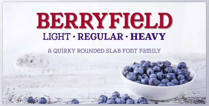 Download Berryfield Font Family – 3 Fonts