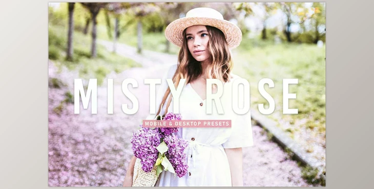 Download Misty Rose Pro Lightroom Presets V2 CreativeMarket - 6924890