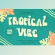 Download Tropical Vibe – Groovy Retro Font