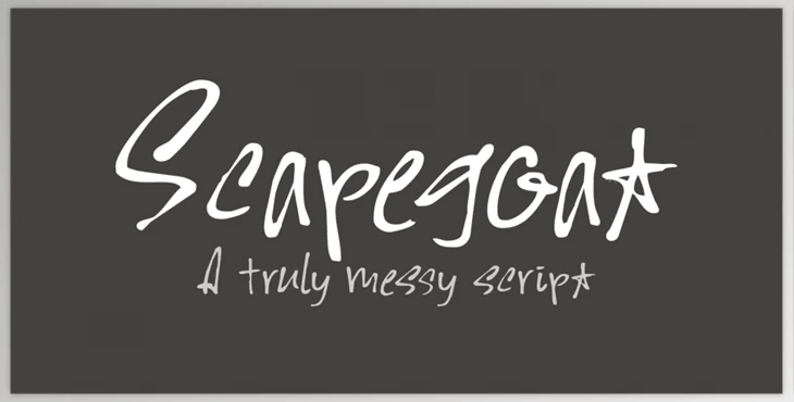 Download Scapegoat Font Family – 2 Fonts
