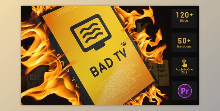 Download Bad TV Kit for Premiere Pro (Videohive 31828924) - PR Project