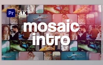 Download Mosaic <span class='badge badge-warning'>Multi</span> Photo Intro | Premiere Pro (Videohive 35873322)