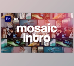 Download Mosaic Multi Photo Intro | Premiere Pro (Videohive 35873322)