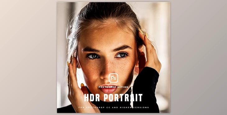Download HDR Portrait Photoshop Action Graphicriver - 35586915