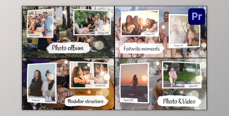 Download Photo Slideshow Premiere Pro MOGRT (Videohive 35953716)