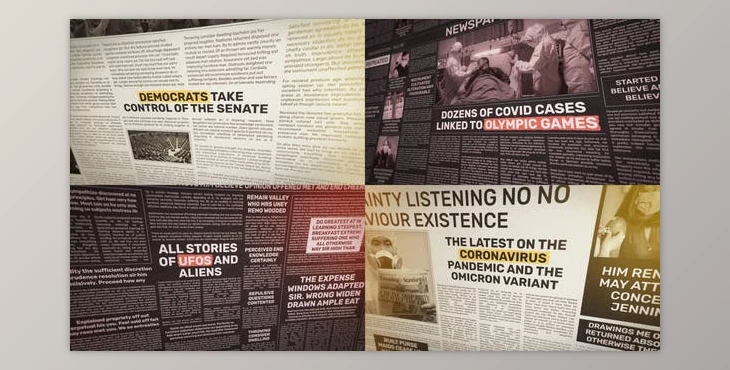 Download Newspaper News Intro (Videohive 36013255) - AE Project