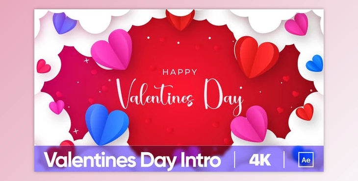 Download Valentines Day Intro (Videohive 35968976) - AE Project
