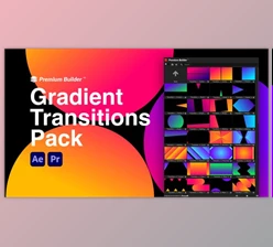 Download Gradient Transitions Pack (Videohive 35748266) - AE Project