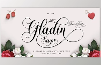 Download Stay Gladin <span class='badge badge-warning'>Font</span> - MyFonts