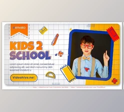 Download Kids To School (Videohive 35863676) - AE Project