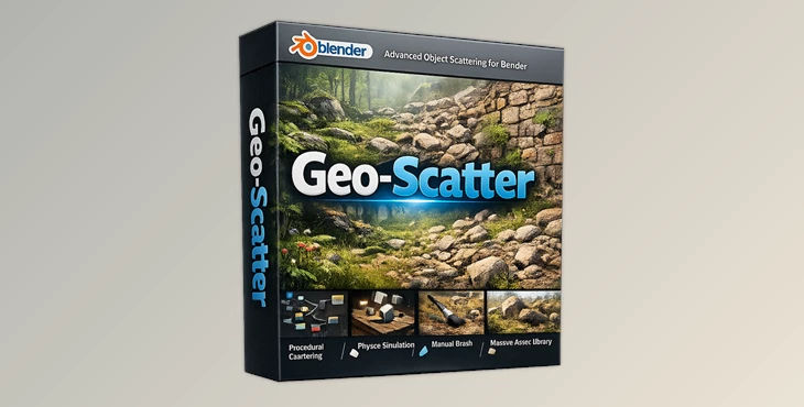 Blender - Download Geo-Scatter v5.6.3