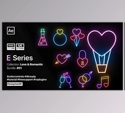 Download Valentine’s Day Neon Elements (Videohive 35920633) - AE Project
