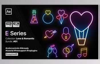 Download Valentine’s Day Neon <span class='badge badge-warning'>Elements</span> (<span class='badge badge-warning'>Videohive</span> 35920633) - AE <span class='badge badge-warning'>Project</span>