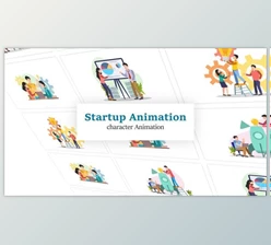 Download Startup Character Scene Animation Pack (Videohive 36044995) - AE Project