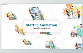 Download Startup <span class='badge badge-warning'>Character</span> Scene <span class='badge badge-warning'>Animation</span> Pack (Videohive 36044995) - AE Project