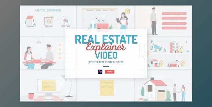 Download Video Marketing Explainer – Real Estate (Videohive 36015807) - AE Project