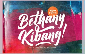 Download Bethany Kibang – Bold Script <span class='badge badge-warning'>Font</span> CreativeMarket 5914324