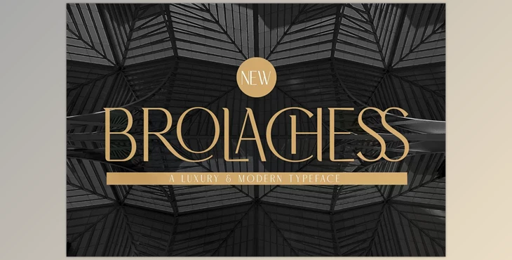 Download Brolachess – Luxury Ligatures Serif
