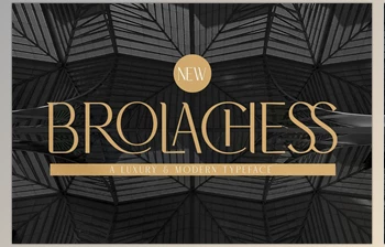 Download Brolachess – Luxury <span class='badge badge-warning'>Ligatures</span> Serif