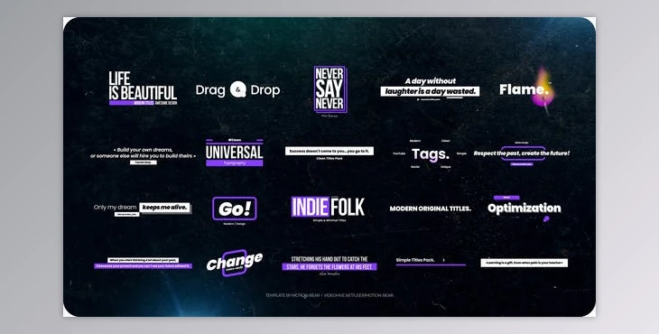 Download Premium Titles (Videohive 35927996) - AE Project