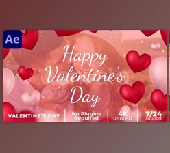 Download Valentines Day Intro (Videohive 35953507) - AE Project